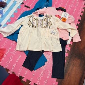 Calvin Klein Jeans Teal Hoodie and Pants Set